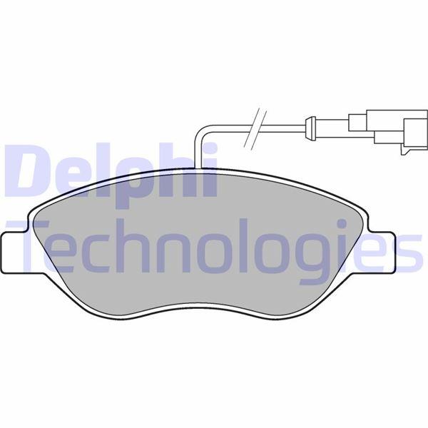ÖN FREN BALATASI (FİŞLİ) FIAT BRAVO II 08>14 EGEA HB 15> ALFA ROMEO MITO 08>15 LANCIA DELTA III 08>14 1.3D MTJ 1.4TB 1.6D MTJ 1.9D MTJ 2.0D MTJ BÜYÜK TİP - DELPHI - OEM 77365188