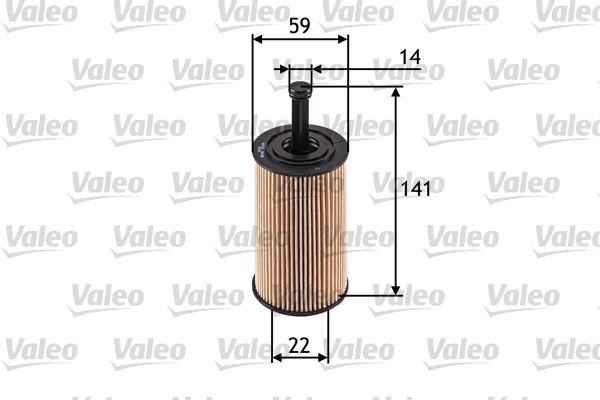 (1457429193) YAĞ FİLTRESİ PARTNER-BERLINGO (96-)-P106 (97-)-P206 (98-)-P306 (93-01)-P307- C3 - VALEO - OEM 1109.AN