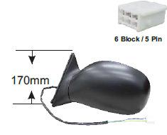 DIŞ DİKİZ AYNASI ELEKTRİKLİ ISITMALI 2 KAPI SAĞ RA - ART - OEM 8791042410