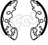 FREN PABUCU DELİCAII-SPACEGEAR-2.0-2.4-2.44WD-DELİCAIIID5(CV_W)-2.0-2.2DI-D4WD-2.4(CV5W)-2.44WD-DELİ - CIFAM - OEM 44060HA027