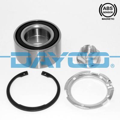 TEKER RULMANI ON RENAULT MEGANE CLIO CAPTUR KANGOO LOGAN SANDERO / MERCEDES CITAN W415 / NISSAN MICRA K12 03-10 / NOTE E11 06-12 (ABS`LI) - DAYCO - OEM 402104249R