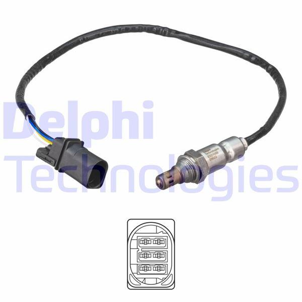 Ön OKSİJEN SENSÖRÜ AUDI-SEAT-SKODA-VWAUDI A3.Q2.Q3-SEAT Alhambra.Arona.Ateca.Ibiza.Leon-SKODA Kamiq. - DELPHI - OEM 04L906262AF