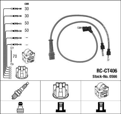 RC-CT406 ATEŞLEME KABLOSU - NGK