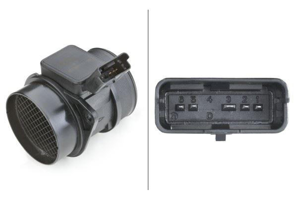 HAVA KÜTLE ÖLÇER (DEBİMETRE) PARTNER-BERLINGO-P307-SCUDO-P406 DW10TD(2.0HDI 8V) PARTNER II- BERLINGO II - EXPERT-JUMPY-SCUDO DW8B - HELLA - OEM 1920.7S
