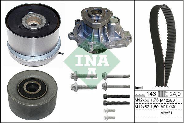 DEVİRDAİMLİ EKSANTRİK GERGİ KİTİ(146x240) ASTRA H-J-INSIGNIA-VECTRA C-CRUZE 1.6-1.8 Z16XEP-XER-A16LET-XER-B16XER (71739779-24405895-25195119-1334142) - INA - OEM 1606314