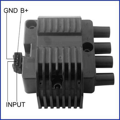 ATEŞLEME BOBİNİ ASTRA F-CORSA B 1.4İ 16V-1.6İ 16V-TIGRA 1.4 16V-1.6 16V-VECTRA B 1.6İ 16V - DODUCO - OEM 1208063