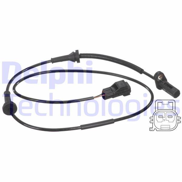 ABS HIZ SENSÖRÜ ÖN SAĞ VOLVO XC90 2.5T AWD (02-14) 3.2 AWD (06-10) - DELPHI - OEM 8634238