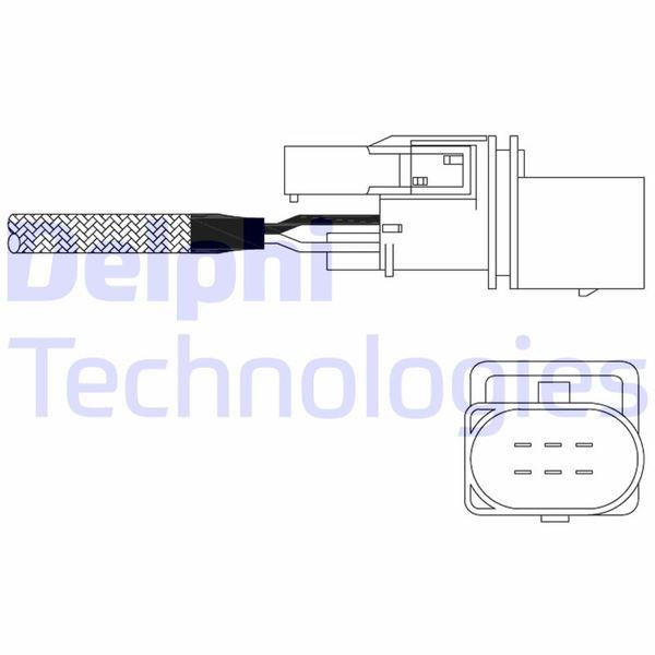 OKSİJEN SENSÖRÜ - BMW 3 SERİES 06/01>03/07 - DELPHI