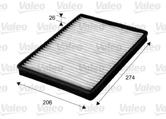 POLEN FİLTRESİ OPEL ANTARA-CHEVROLET CAPTIVA 06> - VALEO - OEM 96440878