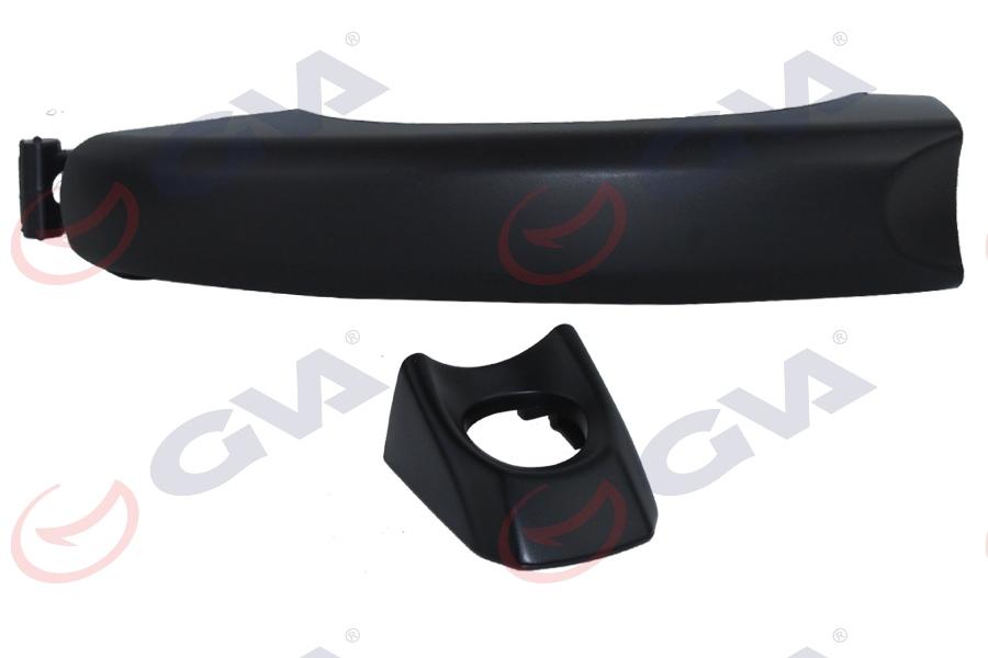 DIŞ KAPI KOLU KAPAKLI ÖN (ANAHTAR DELİKLİ) ASTARLI AMAROK (10-) - GVA - OEM 2H0837205DGRU