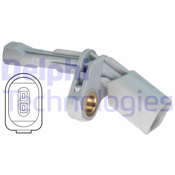 ARKA ABS HIZ SENSÖRÜ SAĞ Q3-BEETLE-EOS-GOLF-JETTA-PASSAT-SCIROCCO-SHARAN-TIGUAN-TOURAN 03/2006 > - DELPHI - OEM WHT003858A