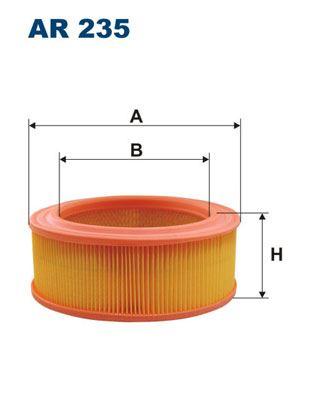 HAVA FİLTRESİ RENAULT ESTAFETTE-R4-R6 - FILTRON - OEM 7707021327