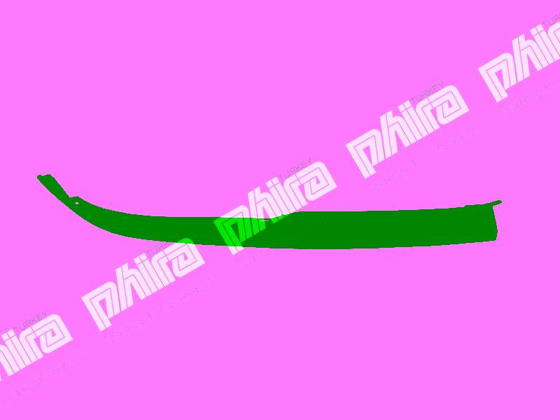 TAMPON SPOYLERİ ÖN SAĞ PLASTİK OPEL ASTRA H 2007-2009 - EUROSTAMP - OEM 13241993
