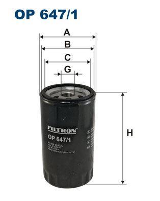 YAĞ FİLTRESİ CommerDodgeAhlmann Benford. Clark Equipment. Eicher. J.C.B. - FILTRON - OEM 2654422