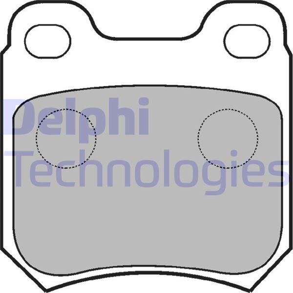 FREN BALATASI ARKA OMEGA B 94-03 VECTRA 1.6 95-02 SAAB 9-3-5 98-03 - DELPHI - OEM 1605006