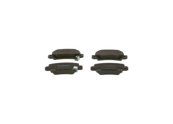 ARKA FREN BALATA TOYOTA COROLLA 1.4L 1.6L 4ZZ-FE 3ZZ-FE ZZE120 ZZE121 VVTi 02-06 / 1.4L 1NDTV NDE120 04-06 - BOSCH - OEM 0446602070