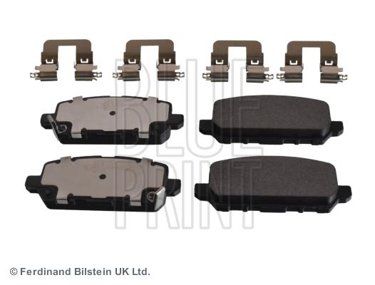 ARKA FREN BALATASI HONDA HR V 1.5 1.6 I DTEC RU1. RU8 15> HONDA CR Z ZF 1.5 HIBRIT 12> HONDA ACCORD IX CR 3.5 12> - BLUEPRINT - OEM 43022T8MG02