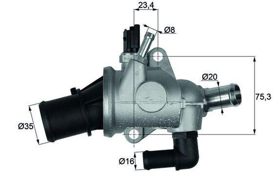 FAN MUSURU -GT 1562003> - VALEO - OEM 60676066