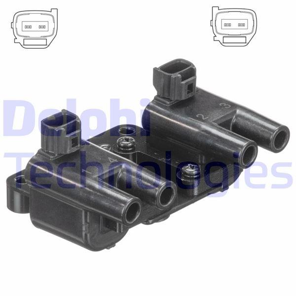 ATEŞLEME BOBİNİ CHEVROLET LACETTİ - NUBİRA 1.4 - 1.6 16V (F14D3-F16D3) - DELPHI - OEM 96453420