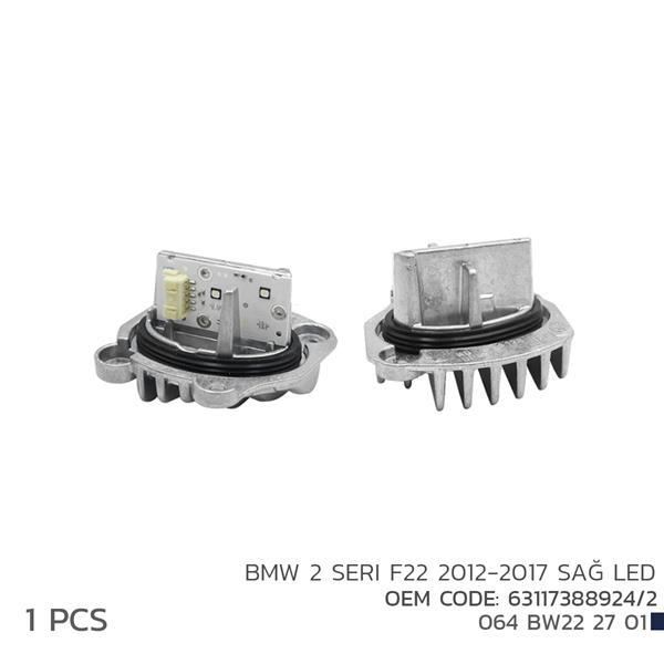 LED MODULU SAG BMW F22 F23 F87 GUNDUZ FARI - NIKEN - OEM 63117388924