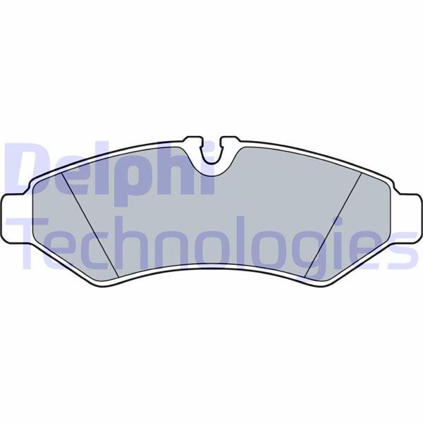 FREN BALATASI ARKA MERCEDES SPRINTER B907 B910 TEK TEKER - DELPHI - OEM A9104207300