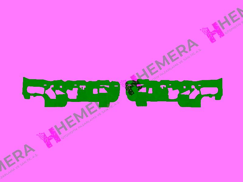TAMPON ARKA TAKVIYELI SET LODGY 2011 - - DE-GA - OEM 850904535R