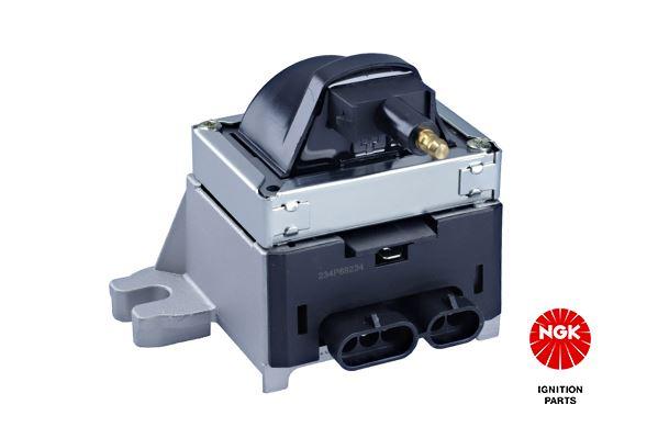 (48232) ATEŞLEME BOBİNİ RENAULT CLIO 1.2 1.4 1.8RSİ (90-98) LAGUNA R5 R9 R19 EXPRES SAFRANE (U1032) - NGK - OEM 7700722070