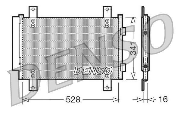 CONDENSER. AİR CONDİTİONİNG PEUGEOT BOXER (02-) - DENSO - OEM 6455EC