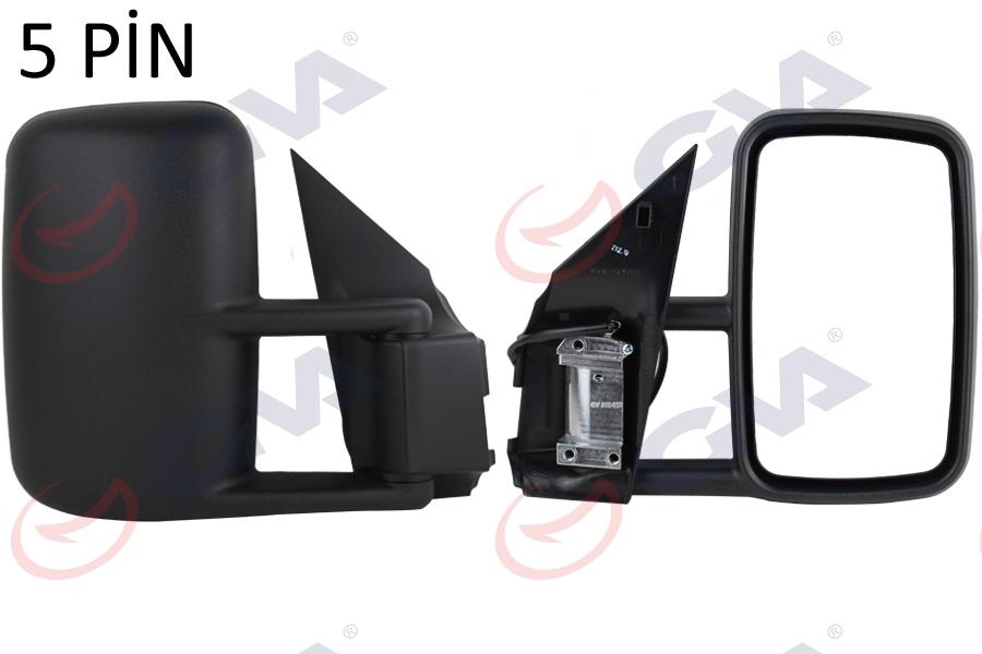 DIŞ DİKİZ AYNASI SAĞ LT28 96> ELEKTRİKLİ+KONVEKS - GVA - OEM 2D1857502C