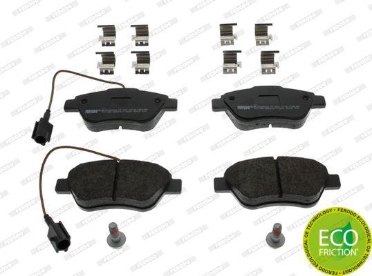 ÖN BALATA DOBLO-ALBEA-LINEA-STILO-FIORINO 1.3MJTD- - FERODO - OEM 4254.06