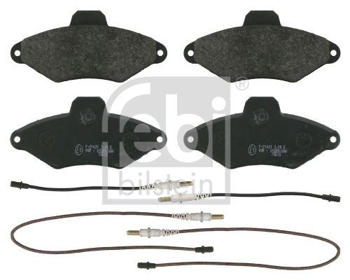 ÖN BALATA CITROEN XANTIA 1.6 1.8 16V 1.9D 2.0 2.0HDİ (94-03) (60.5x130.9x17) - FEBI - OEM 4252.91