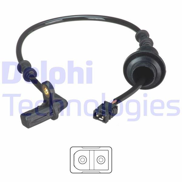ABS HIZ SENSÖRÜ ARKA MERCEDES SLK200. SLK230. SLK32. SLK320 03/2000 > 04/2004 - DELPHI