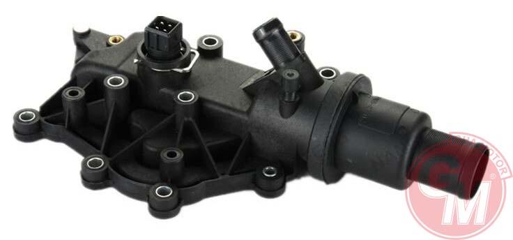 TERMOSTAT (KOMPLE) RENAULT MEGANE II III FLUENCE LAGUNA II III CLIO III 16 14 16V (4 FIS MUSURLU) - GUA - OEM 8200561434