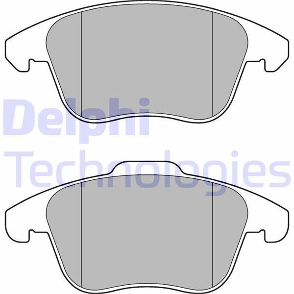 ÖN FREN BALATASI CORSA F (e) 19> MOKKA e 20> 208 19> 2008 19> C4 20> DS3 18> - DELPHI - OEM 1675901280