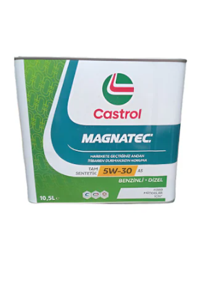 MOTOR YAĞI MAGNATEC 5W-30 A5 10.5L TU - CASTROL