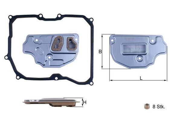 OTOMATIK SANZIMAN YAG FILTRESİ ( CONTALI ) GOLF V JETTA III-IV POLO V NEW BEETLE A3 1.6 2.0 FSI IBI - MAHLE - OEM 09G321370
