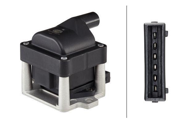 ATEŞLEME BOBİNİ VW-SEAT-SKODA 12V 6-KUTUPLU - HELLA - OEM 6N0905104