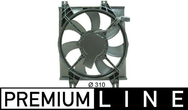 A/C-Kondensator-Lüfter HYUNDAI ACCENT - MAHLE
