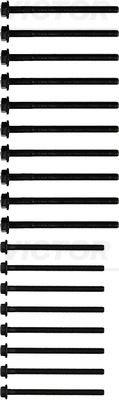 SİLİNDİR KAPAK SAPLAMASI SET FORD TRANSİT 06> PEUGEOT BOXER-JUMPER (2.4-2.2 TDCİ) (8 KISA-10 UZUN) TAKIM - V.REINZ - OEM XS7Q