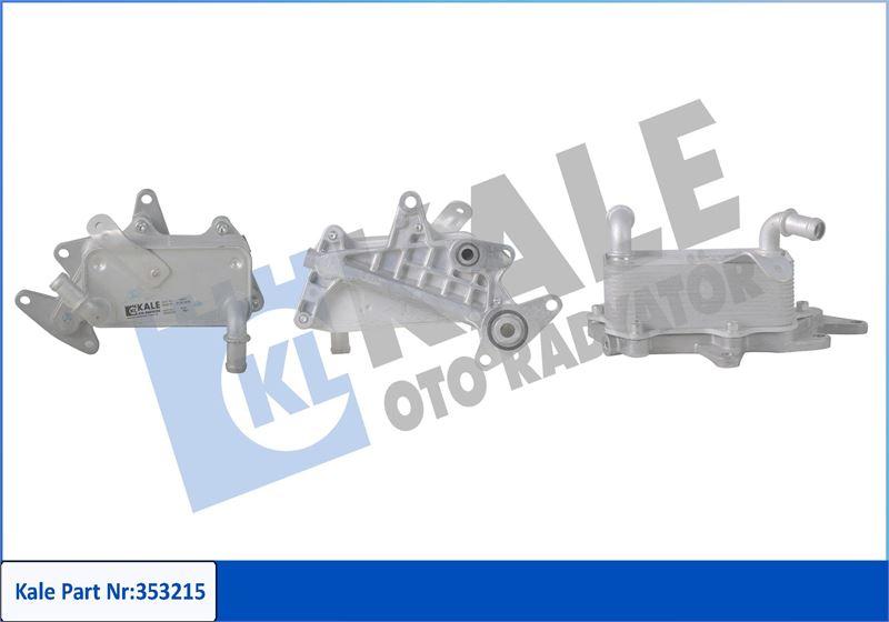 YAĞ SOĞUTUCU SKODA OCTAVIA III - KALE - OEM 09G409061D