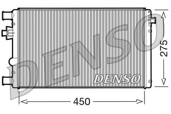 RADİATOR. ENGİNE COOLİNG FIAT SEICENTO (98-10) - DENSO - OEM 46558704