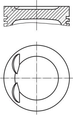 PİSTON — MAHLE 028PI00119002 - MAHLE