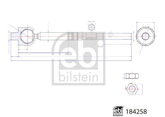 ROT MİLİ OPEL INSIGNIA B 17> - FEBI - OEM 23449526