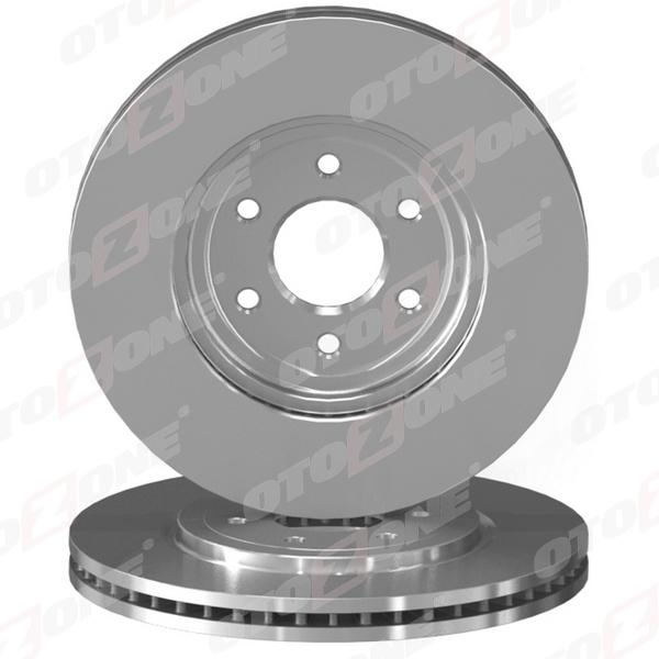 ÖN FREN DİSKİ (HAVA KANALLI) NISSAN NAVARA 2,5L YD25DDTi Dci D40 4x2 4x4 04-> / PATHFINDER 2,5L YD25DDTi DCi R51 4x4 05-> 17 inç jant için (320 çap x 6 bijon) - Adet disk fiyatıdır - OTOZONE - OEM 40206EB320