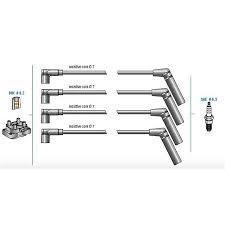 BUJİ KABLOSU HYUNDAI ACCENT 1,3L G4EH 4G13 karbüratörlü 95-99 / GETZ 1,3L SOHC 01-03 - bobin kablolu (şapkasız tip) - DODUCO - OEM 2750122C00