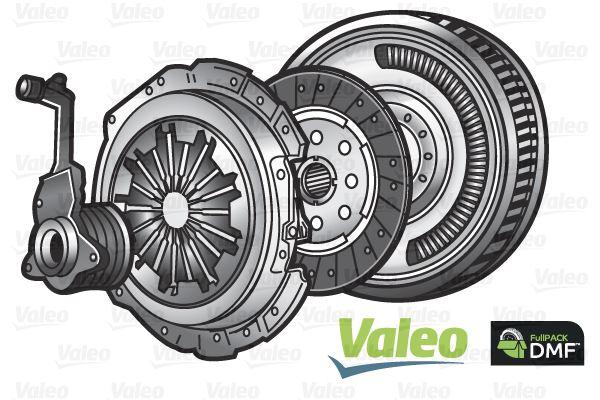 DEBRIYAJ SETI (BASKI BALATA-VOLAN-BILYA) 4 LU KIT REPSET DMF FOCUS III 11=>14 1.6 TDCI VOLVO C30 1.6D 10=>12 S40 II 1.6 D2 V40 D2 V501.6 D2 10>12 OYNAR GOBEK VOLANLI - VALEO - OEM AV61
