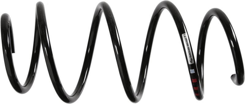 HELEZON YAY ON (RENK KODU: 3 X KIRMIZI / 1 X BEYAZ) MERCEDES C-CLASS W204 S204 - SACHS - OEM A2043212304
