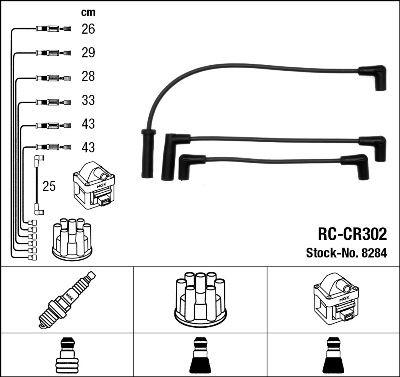 RC-CR302 ATEŞLEME KABLOSU - NGK