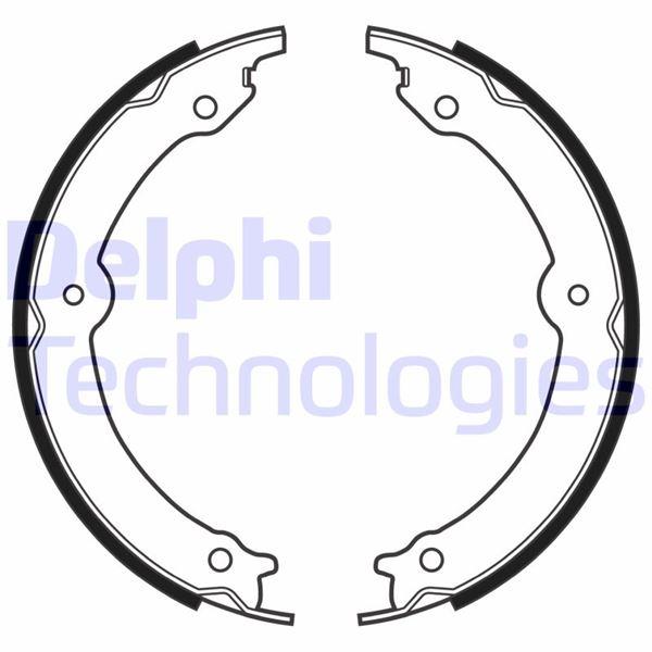 FREN PABUCU ARKA LANDCRUISER - DELPHI - OEM 4653060020
