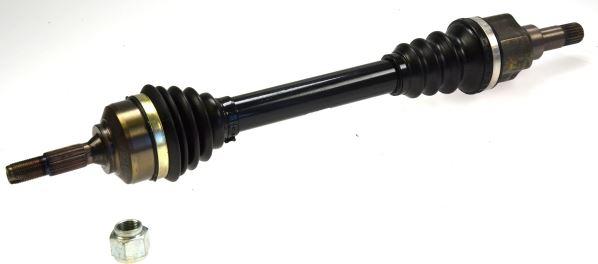 KOMPLE AKS SOL PEUGEOT 206 1.4-1.6 (TU5) (98-06) (604mm) - GKN - OEM 3272.9E